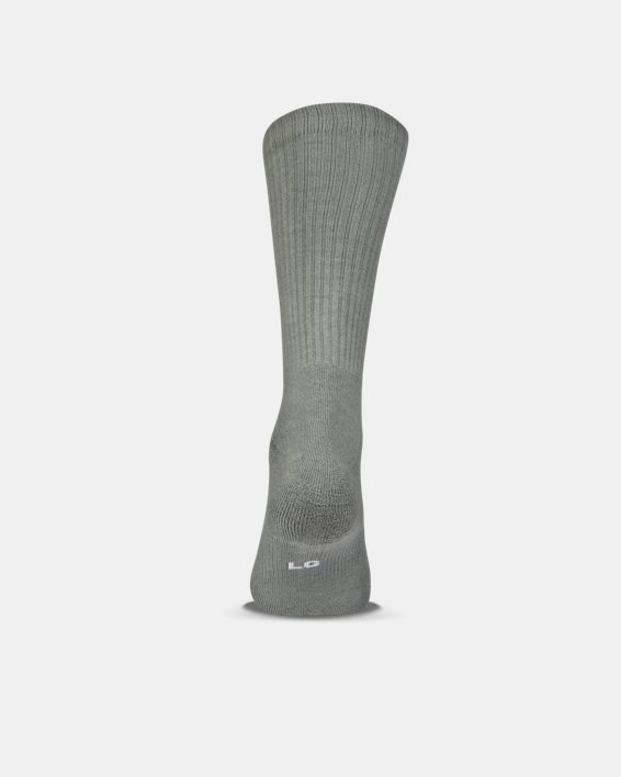 Men's UA HeatGear® Tactical Boot Socks, Green, pdpMainDesktop image number 3